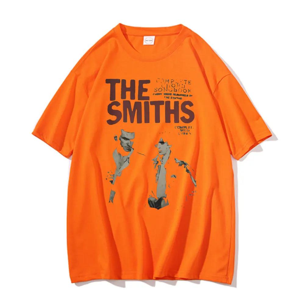 The Smiths Vintage Print Y2k T Shirt Man Pure Cotton T-shirt