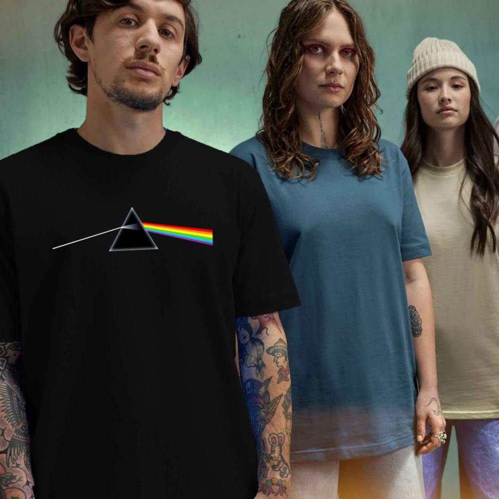 Premium Floyd T Shirt Dark Side Of The Moon Pink Album Tee New 2025 Unisex Top