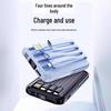 HANDUNYOU 10000mAh Compact Magnetic Wireless Power Bank