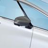 Alphard 40 Series Rearview Mirror Cover - Black Carbon Fiber Pattern (23 Toyota)