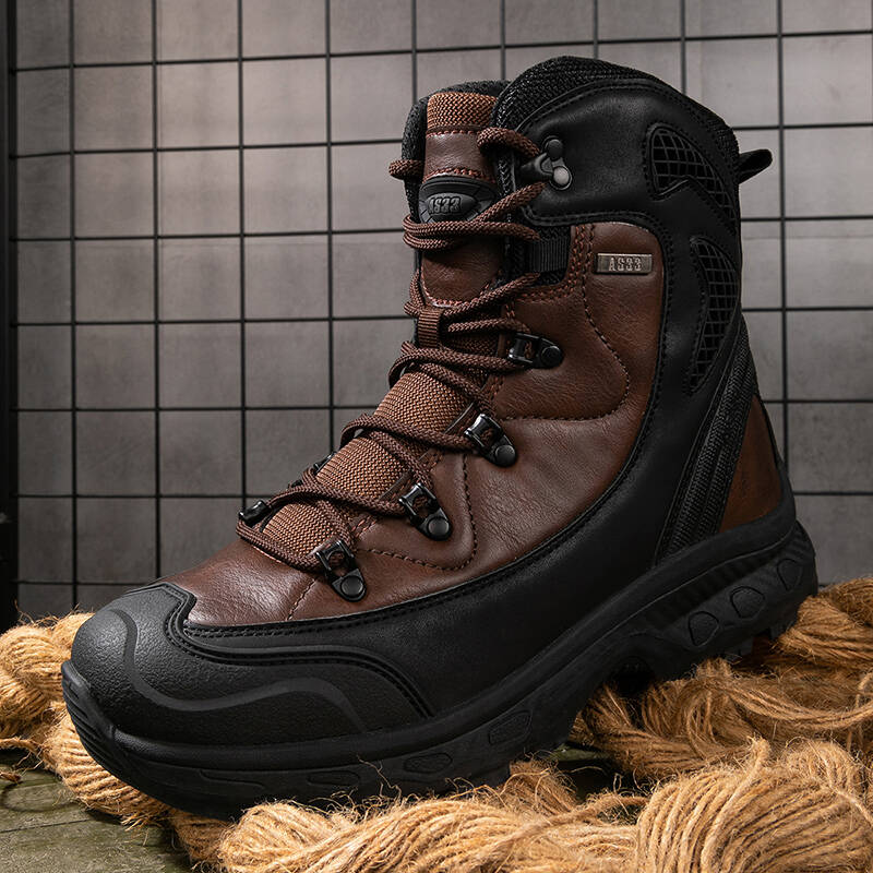 Outdoor Boots Men Hiking In Various Terrains Boots Waterproof Non-slip Hiking Boots Wear-resistant Jungle Trekking 39-47