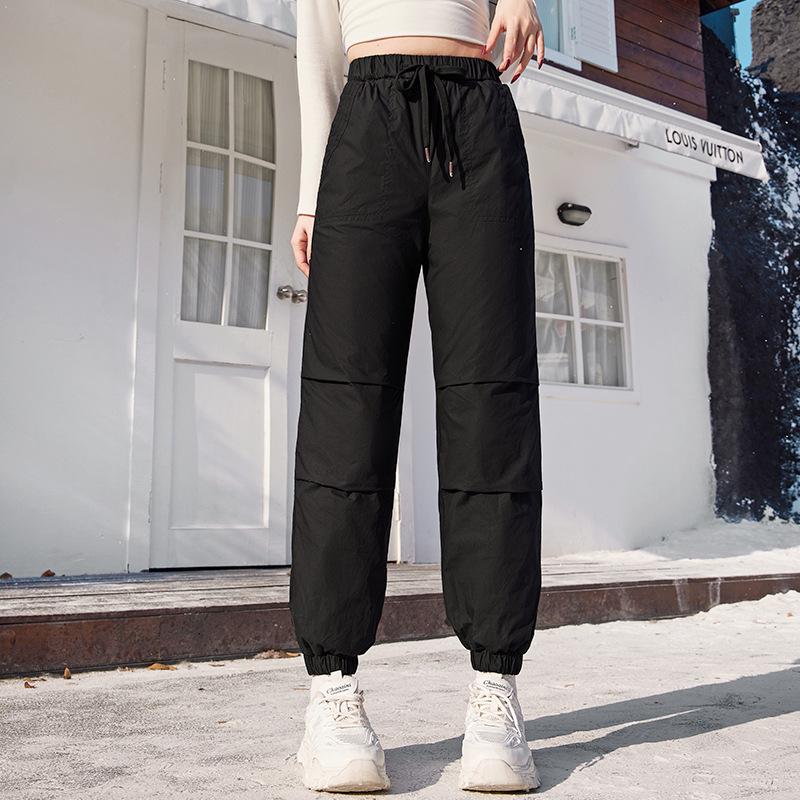 

Женские пуховые штаны для снега 2025 - Морозостойкая зимняя рабочая одежда для -40°C XXL