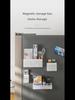 Magnetic Kitchen Storage: Wall-Mounted Refrigerator Shelf & Tissue Holder
