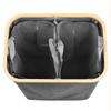 Folding Dirty Laundry Basket Removable Laundry Baskets Portable Clothes Organizer Hamper Large Bathroom Storage Hampers with Lid