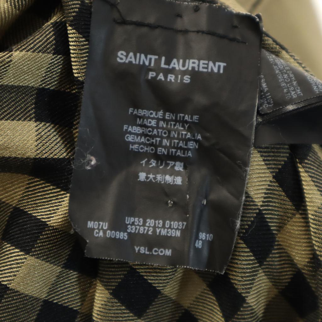 SAINT LAURENT made in Italy trench coat 48 beige Men's Used