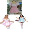 Cosplay-Hausmädchen-Outfit im Spiel-Thema aus Polyester für Sommer-Anime-Events