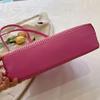 Designer Shell Clip Weave Wallet Bags ChainShoulder Bag Luxury Evening Clutch Party Hot Pink Handbag And Purse Chic Hobo Bags