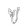 Vintage Goldfarbe Drache Schmetterling Fake Nasenring für Frauen Afrika Kupfer Helix U-Form Faux Nasenring Piercing Körperschmuck