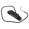 4-String Single Coil GMB520 Bass Guitar Pickup Black Easy To Install for Guitar Lovers Beginner Players Learners Bands