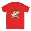 Unisex Unisexs Crayon Shinchan Chocobi Snack Logo T Shirt Cotton Clothing Fun Short Sleeve Tee Shirt Big Size Tshirt