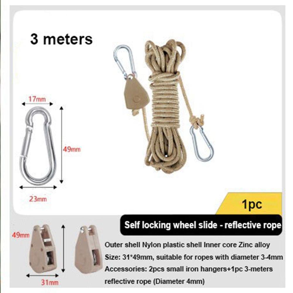 3~4mm 3/4meters Heavy Duty Rope Clip Hanger High Quality Lanyard Hanger