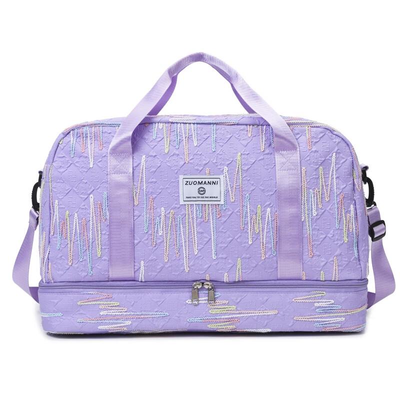 ZY Oxford Cloth Travel & Gym Shoulder Bag