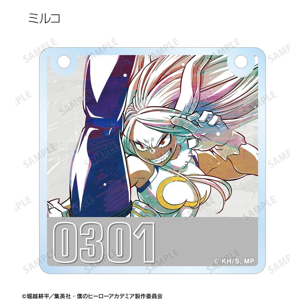 TV Anime "My Hero Academia" Trading Ani Art Vol. 8 Acrylic Door Plate Style Charm Ver. B Box of 8