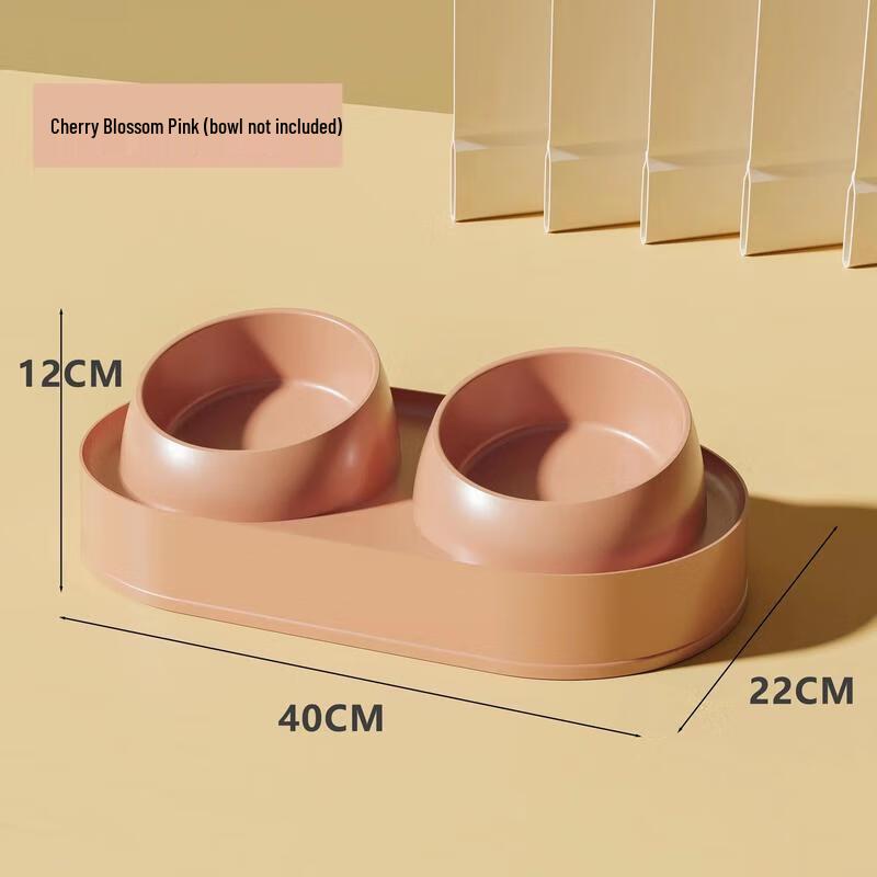 Интегрированная наклонная миска для еды и воды для кошек JINGRUIXIANG