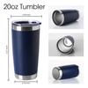 High Quality 20oz Double Walled Vacuum Insulated Stainless Steel Tumbler