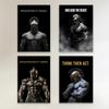 Poster Motivazionale Stoico da Parete per Uomini Guerriero Spartano Citazione Qualsiasi Cosa Ci Voglia Stampa Mindset da Palestra Pittura su Tela Decorazione