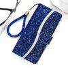 Luxus Glitzer Pailletten Brieftaschen Hülle für Samsung S25 Edge S24 Ultra S23 Case Galaxy S22 S20 FE S21 S10 Plus 20 Note 10 S9 Klapphülle