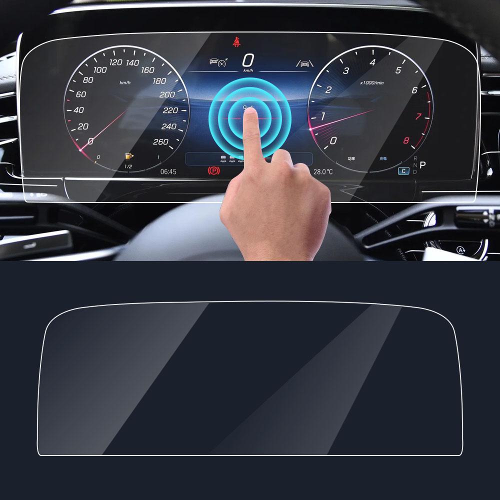 For Mercedes Benz E Class 2025 W214 E300 Instrument Screen Film Dashboard Screen Protector Tempered Glass Film Inner Accessories