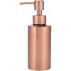 Soap Dispenser - 250ml Stainless Steel Kitchen Bathroom Countertop Hand Pump Soap Dispenser Lotion Bottle (Rose Gold)