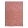 Handmade Living Room Rug In Jute Cotton Chenille Terracotta 120x170
