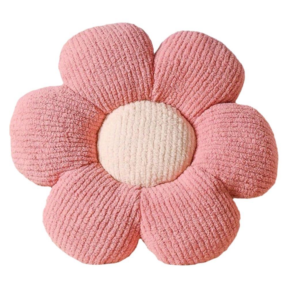 Decorative 40CM Flower Shape Cushion PP Cotton Stuffed Soft Flower Pillow Thicken Cartoon Chair Mat Gifts