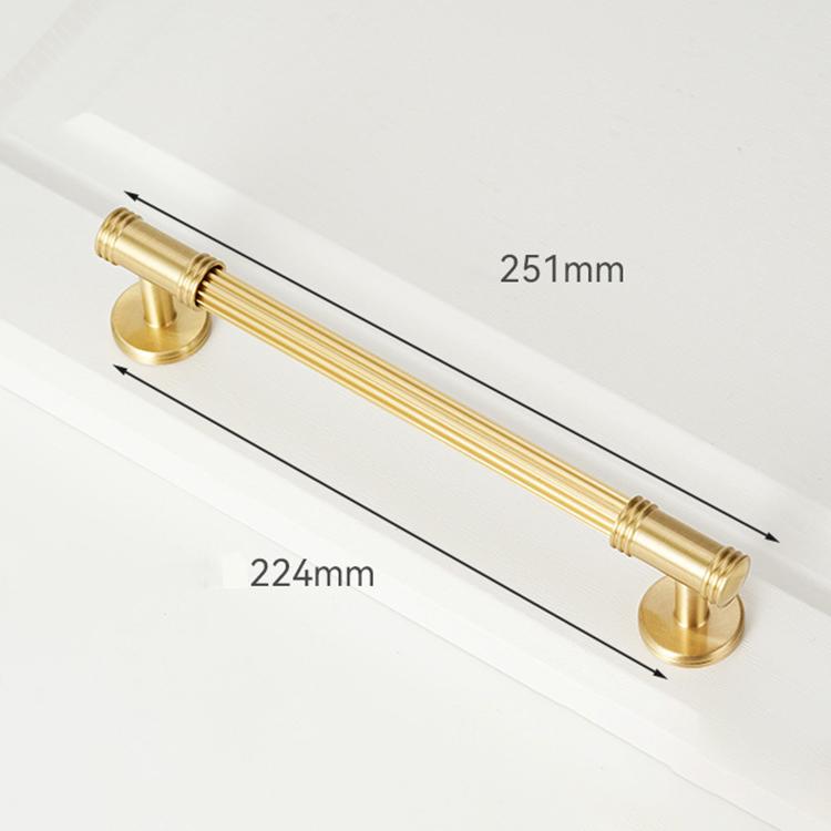 Modern Brass Solid Cabinet Handles Drawer Wardrobe Shoe Wine Cabinet Door Handle Knobs