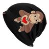 Curious George Collage Bonnet Hat Hip Hop Outdoor Skullies Beanies Hats Unisex Warm Multifunction Cap