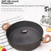 Fine Mesh Splatter Screen Anti-Splash Anti Grease Lid Practical Splash Guard Cover  Frying Pan Use