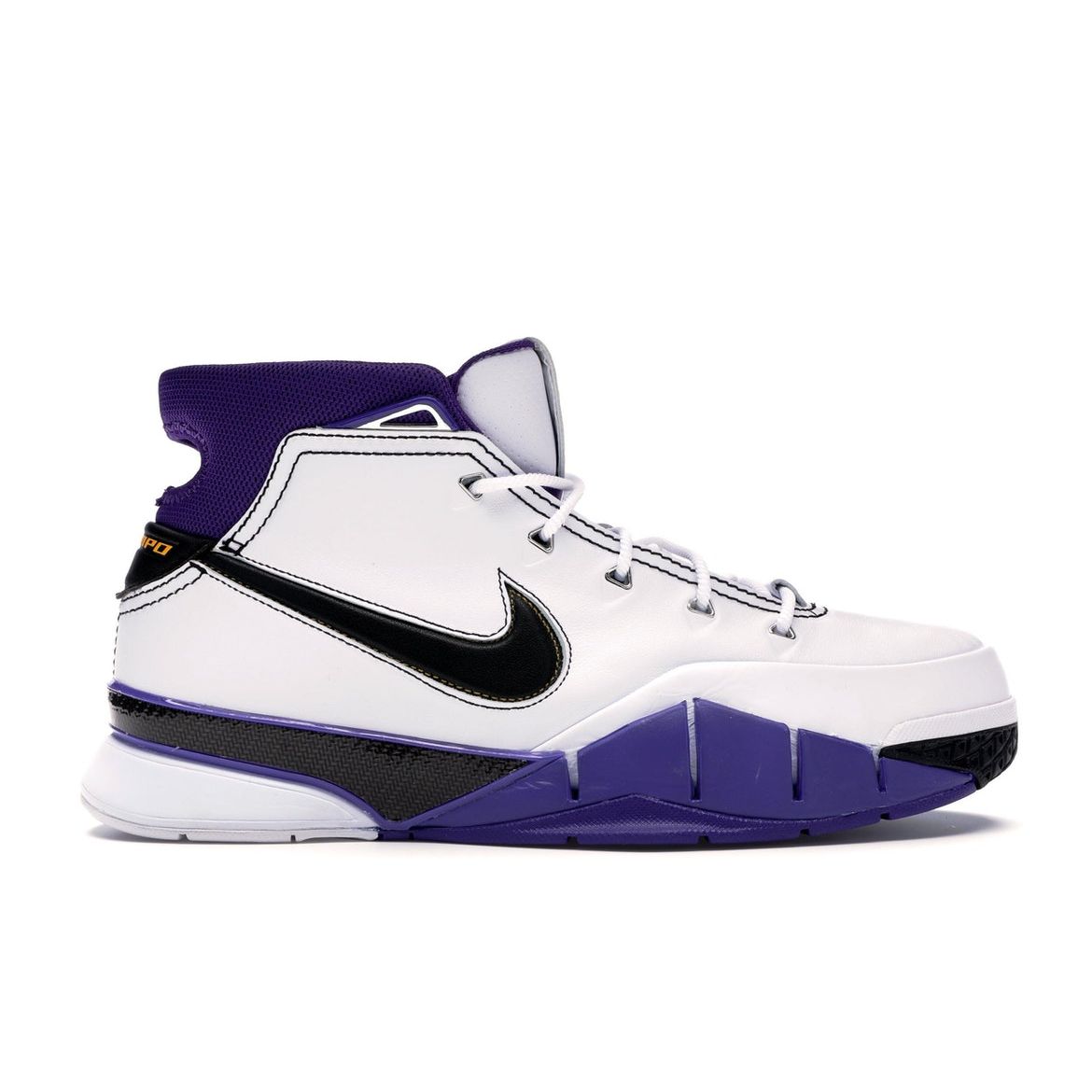 

Мужские кроссовки Nike Zoom Kobe 1 Protro 81 Points Белый Черный Судно-Фиолетовый AQ2728-105