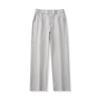 American simple and versatile casual pants men's spring new trend high-end straight loose wide-leg pants