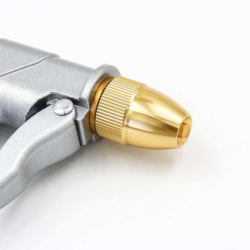 High-Pressure Car Wash & Garden Watering Gun with Copper-Plated Aluminum Alloy Head