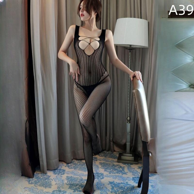 Sexy Netzstrümpfe mit offenem Schritt, Strumpfhose, Dessous für Frauen, Spitzenstrumpfhose, transparenter Body in Übergröße