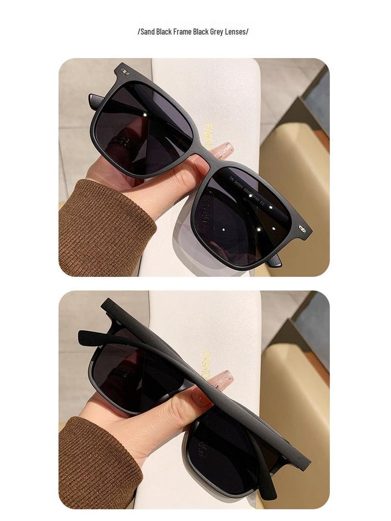 Korean-Style Polarized Sunglasses: Trendy Streetwear for Men & Women