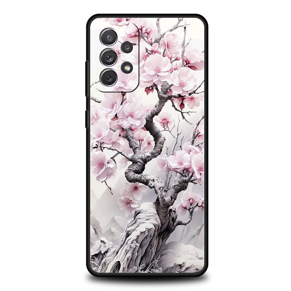 

Cherry Blossom Tree Phone Case for Samsung A51 A71 A21S A12 A11 A15 A25 A31 A41 A32 A23 A33 A53 A73 A03S A05S A13 5G A72 Cover Samsung A32 5G