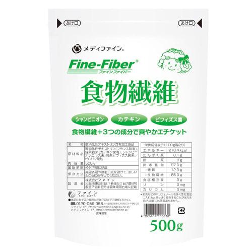 Fine Medifine Dietary Fiber, 500g, Powdered, Indigestible Dextrin, Water-Soluble Dietary Fiber, Made In Japan