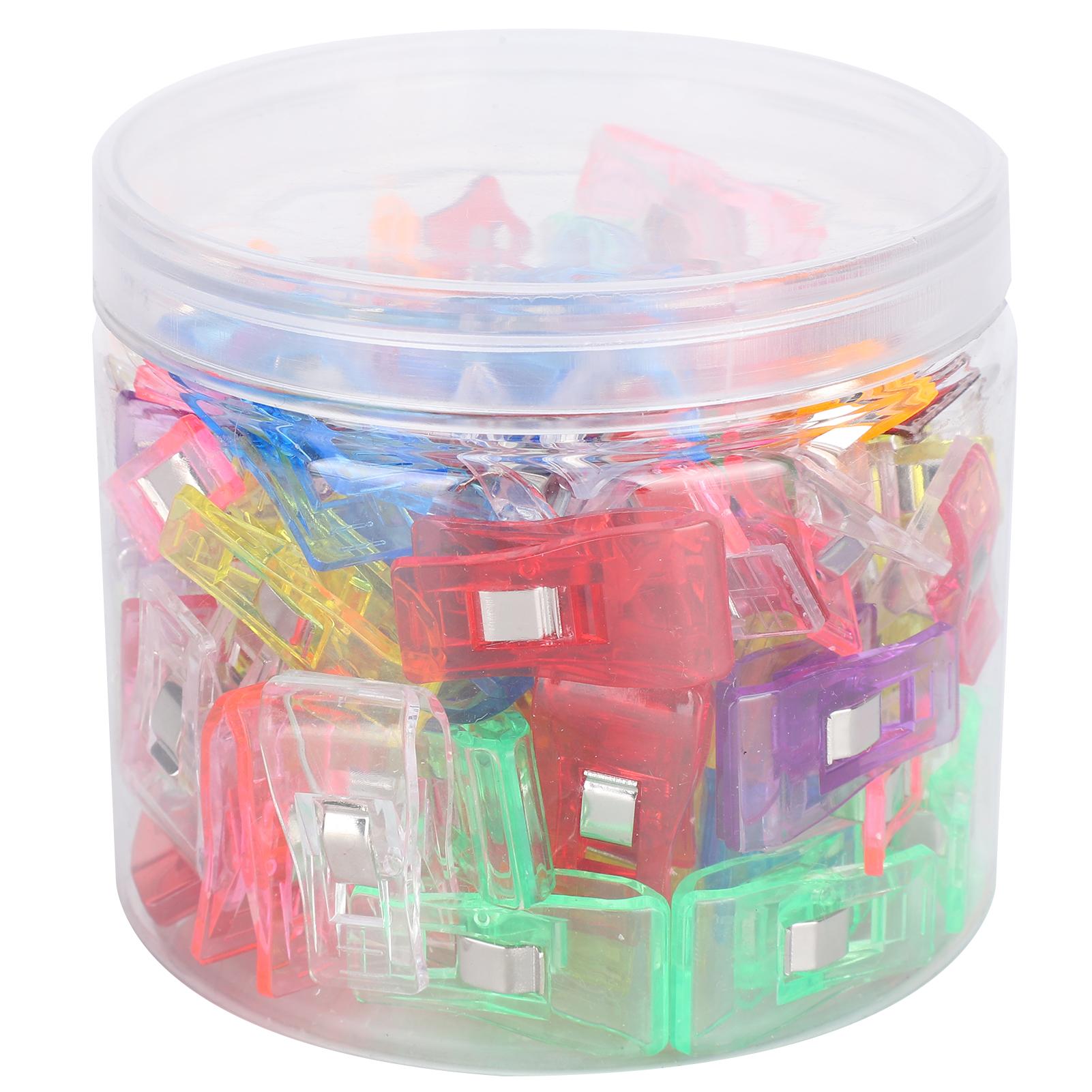 

100 шт. Набор зажимов для шитья, лоскутного шитья, вышивки, переплетных работ, инструментов для рукоделия