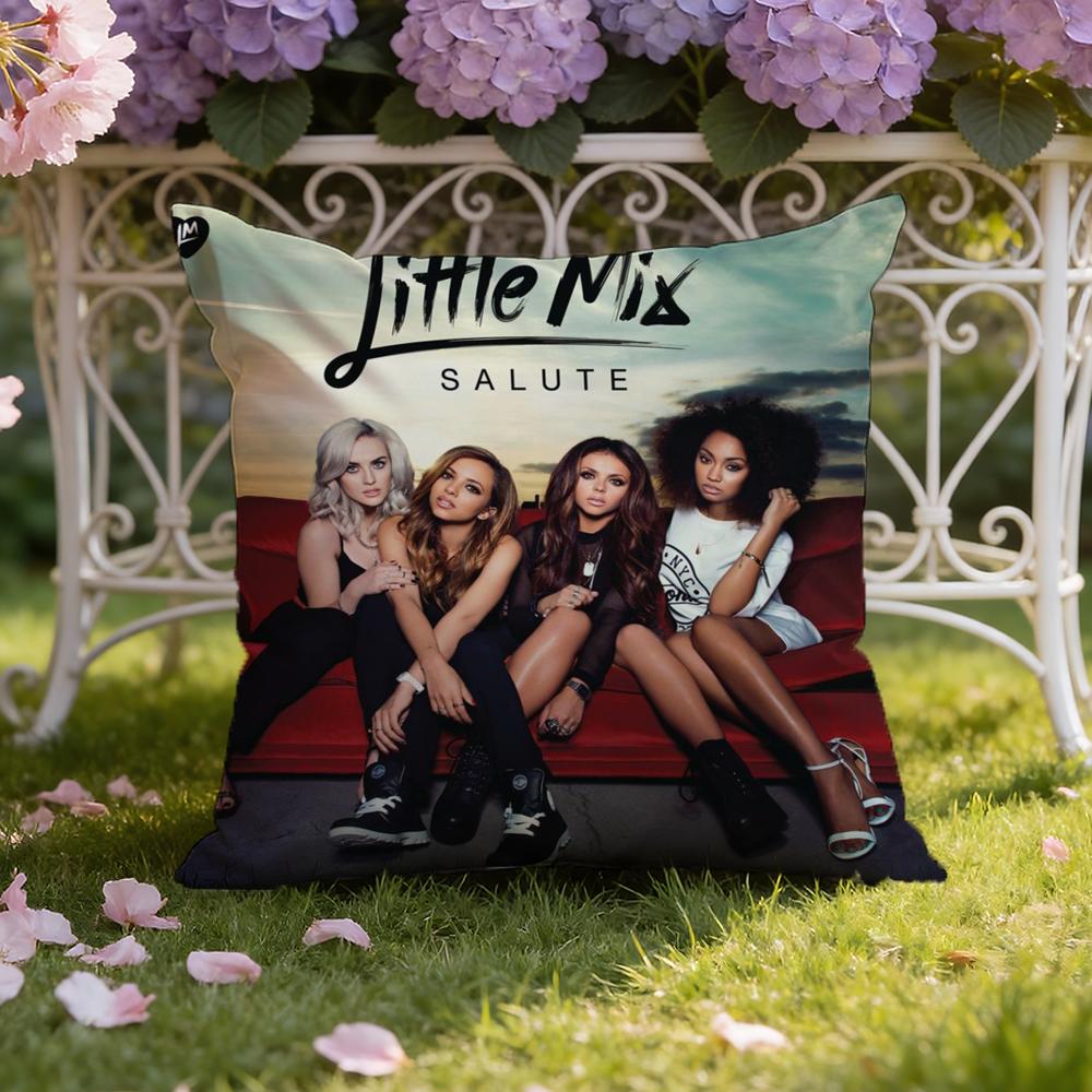 L-Little M-Mix Cushion Cover Home & Car Dual-Scene Pillow Cover: Reversible for Premium Comfort