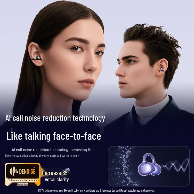 Skyworth D3 Pro Open-Ear Clip Bluetooth Sports Earphones