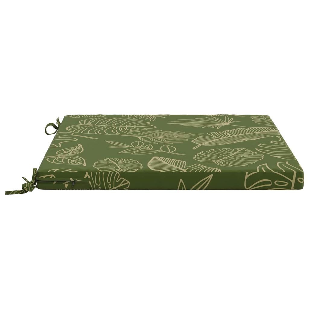 1 piece seat cushion SOEST 100percent  polyester leaf design