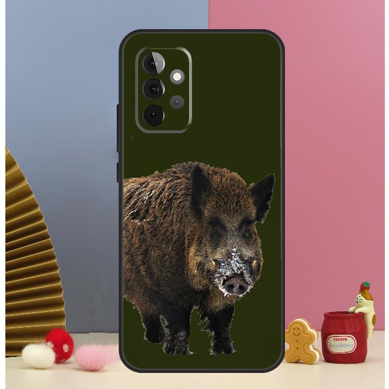 Wild Boar Case For Samsung Galaxy A52 A72 A13 A33 A53 A14 A24 A34 A54 A15 A25 A51 A71 A12 A32 Cover