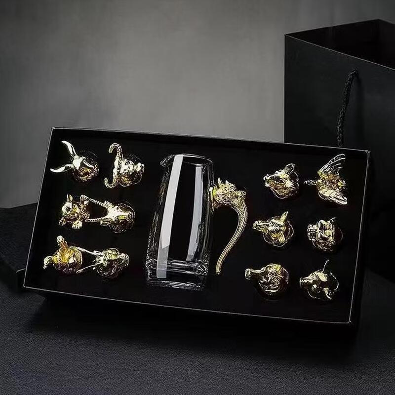OLOEY Sterrenbeeld Kristallen Likeurglazen