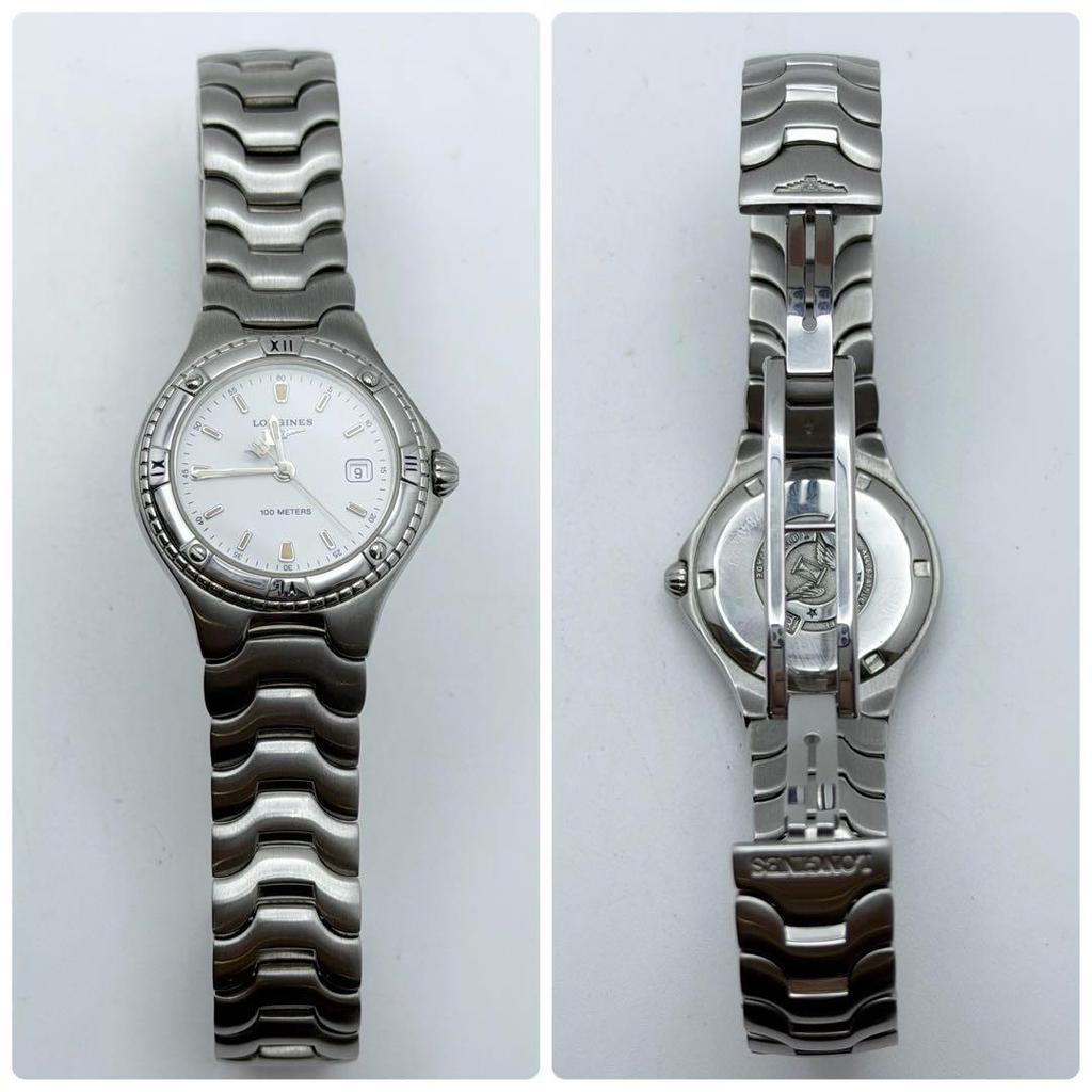 Used [Working condition, new battery] LONGINES Days Ladies L3.112.4