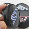 4pcs 60mm ST Line Car Wheel Center Hub Caps Rim Cover For Ford Focus Mondeo Mustang Fiesta Kuga MK2 Everest Escape Accessories