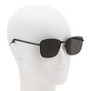 Balenciaga BB0280SA Sunglasses, Unisex, 001, Black/Gray