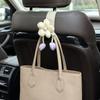 Space Saver Tulip Flower Car Hooks Portable Car Hanging Hook Multipurpose Car Back Seat Hooks  SUV