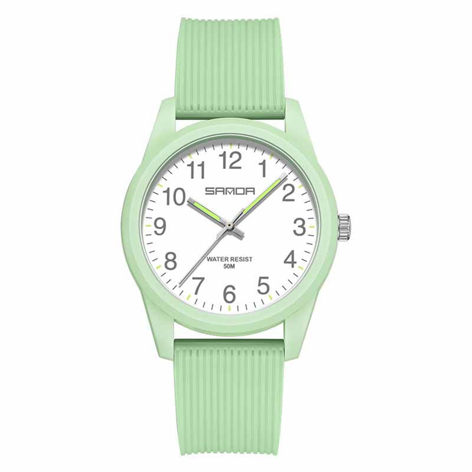 

Мужские водонепроницаемые светящиеся наручные часы-будильник для бега One Size