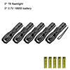 Powerful T6 LED Flashlights 5 Mode Zoomable Light Mini Flashlights for Outdoor Camping Walking Lamp Powerful Emergency Lantern