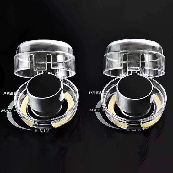 2/3/4Pcs Transparent Stove Knob Safety Cover Heat Resistant Dustproof Baby Proof Universal Kitchen Oven Lock Gas Stove Knob Safety Guard Protector