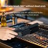 Handheld Electric BBQ Rack Brush Barbecue Grill Heavy Oil Stain Cleaning Brush Rotating Cleaning Barbecue Tool