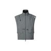 adidas SS25 Atmungsaktiv Bequem Weich Leicht Weste Damen Westen Grau Strahlend-Weiß JY1543